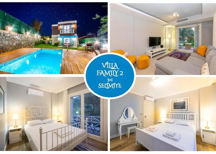Villa Familia 2 Selimiye Daily Weekly Rentals